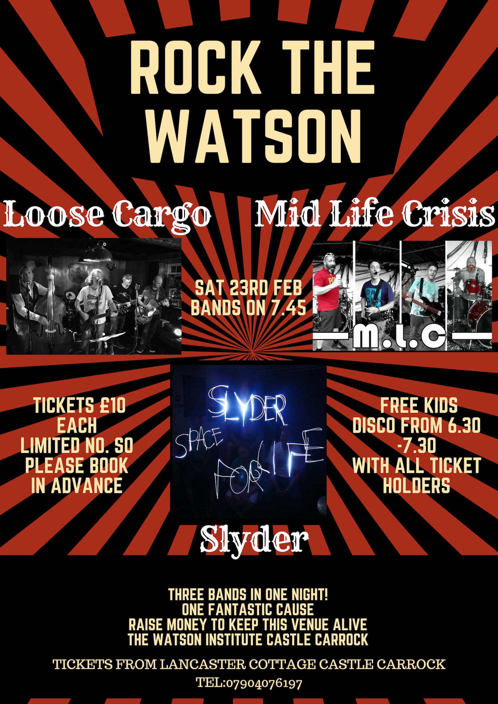 Rock The Watson on Saturday February 23rd
